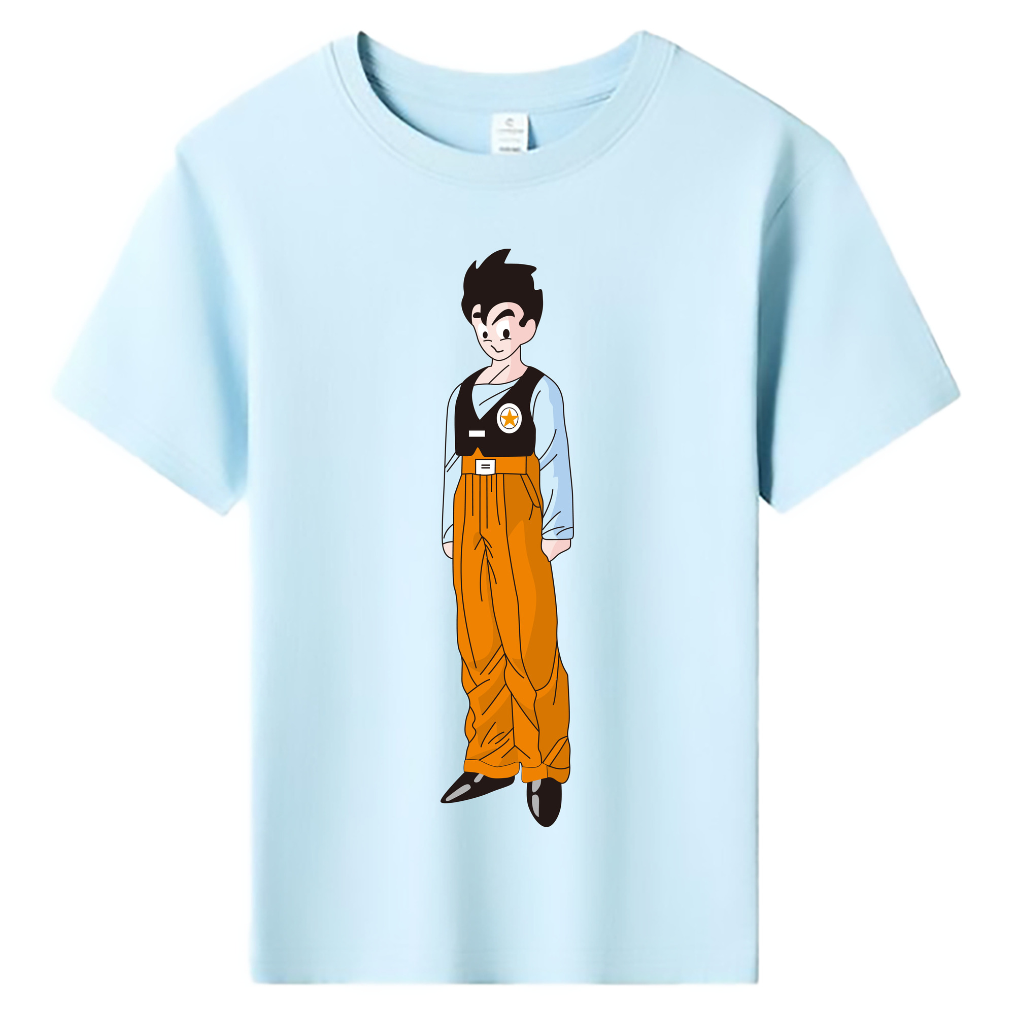 （画像用） ドラゴンボール DRAGON BALL 綿100％キッズTシャツ（フロントプリント）